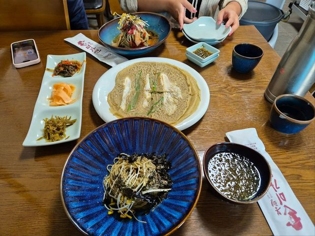🇰🇷국내 최고의 메밀막국수 맛집🍽봉평메밀미가연💛
