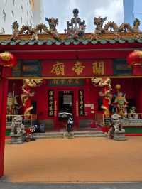 Temple and Kwong Siew Association China town