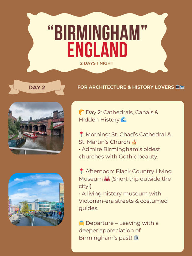 Birmingham itinerary 