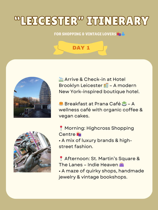 Leicester itinerary 