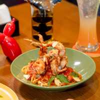 พามาทานร้านอาหารอิตาเลียน บรรยากาศดี
