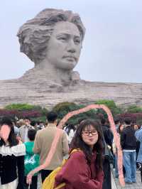 창사 마오쩌둥 조각상 앞, 꼭 사진 찍고 가세요! 예쁨 보장! 