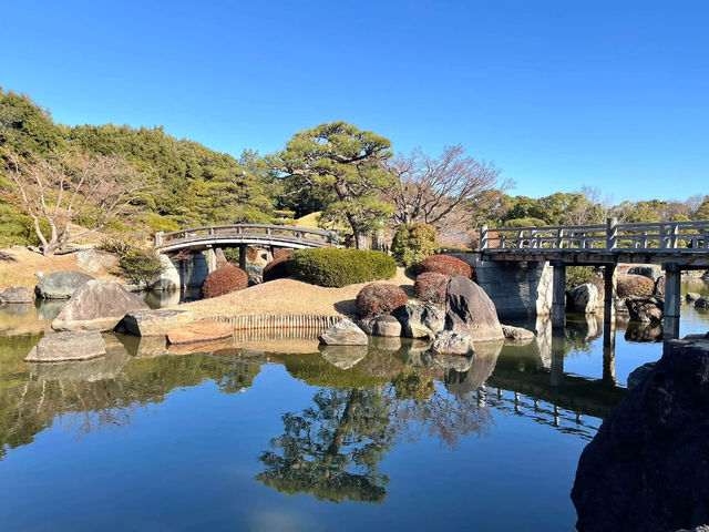 絕美靜謐大仙公園日本庭園🌿