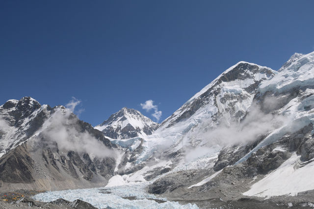 Unforgettable Heli Ride to Everest Base Camp: A Journey Above the Clouds to Top of the World.