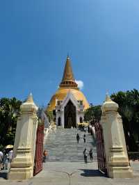 สายบุญต้องมา ไหว้พระ ชมความงาม “วัดพระปฐมเจดีย์” 