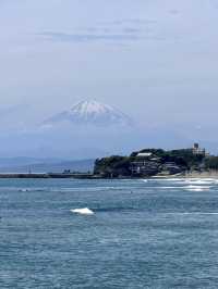 坐火車到了傳說中的湘南海岸
