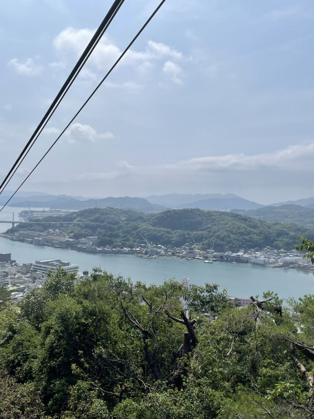 風鈴聲中眺望尾道大橋-千光寺