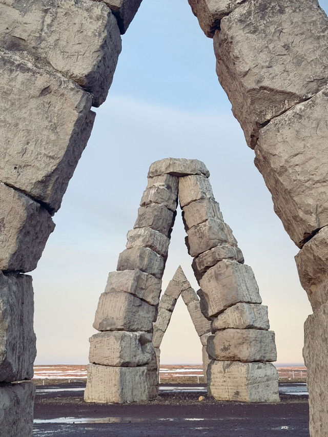 THE ARTIC HENGE | THE MYTSIC STONE IN ICELAND 😨