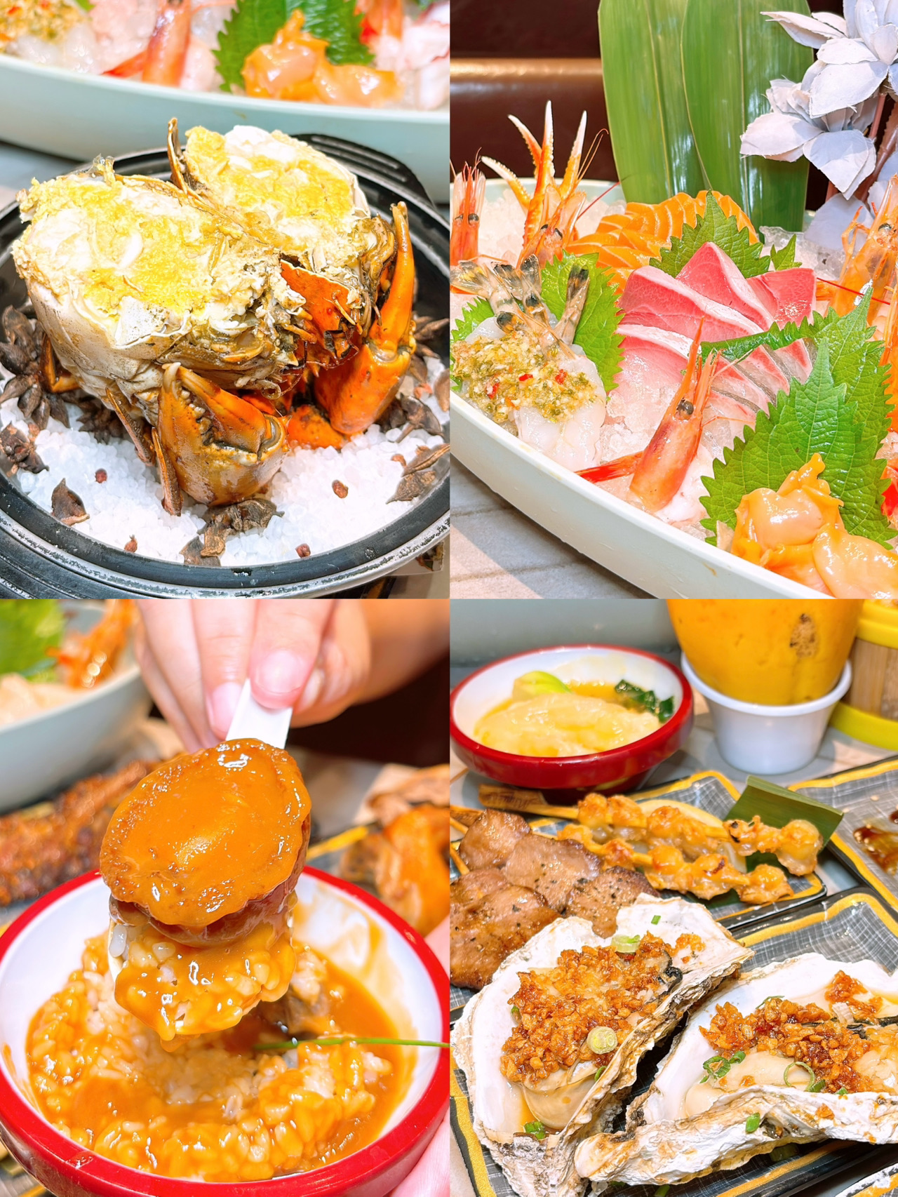 Kwun Tong Superior Tai Yuki
Probably the only Japanese all-you-can-eat in Hong Kong where you can eat oil and salt baked crab🤩
‼ ️$258 for 3 hours of paste crab extremely quick return

Key recommendations
✅ All-you-can-eat oil and salt baked crab
✅ All-you-can-eat Bao Ginseng Wing Belly
✅ All-you-can-eat breast pigeon
✅ All-you-can-eat sashimi and sushi
✅ All-you-can-drink sake · plum wine · beer · draft beer all you can drink
✅All you can eat Häagen-Dazs ice cream

There are too many returns to the original position
The lowest lunch price is $258 on weekdays
The lowest dinner price is $268 on weekdays

🦀 This issue's oil and salt baked crab
Every crab is fresh, and it's full of paste. I'll get my money back after eating a few

🤩I personally like to eat Bao Ginseng Wing Belly the most
The rice with bacon in bacon sauce, the wings with crab meat and flower jelly, the stewed flower jelly in golden soup, and the congee with crab yolk bacon are all rare out there. They are both special and delicious

Also of course we have to eat seafood
The buffet area offers frozen seafood such as frozen shrimp, emerald snails and mussels
When ordering via mobile phone, you must eat steamed white eel in soy sauce, fried barrel oysters, and jumbo grilled oysters. I placed several orders myself🤣

The sashimi sushi has a surprise
The most important thing is that the sashimi is varied and very fresh, such as scallops, oily fish, bacon, red mussels, herring, etc., everything is very suitable

Desserts In addition to desserts outside there is a buffet area
When ordering, you must order coconut stewed papaya. It has a fragrant coconut flavor

‼ ️ Durian lovers must order
It's crazy to eat roasted golden pillow durian. Even golden pillows are available for you

🍺 Wine is all free
Draft beer, sake, plum wine, beer
If you like drinking, you can basically drink all kinds of wine

The price is over 200 dollars
It's really affordable enough
The most important thing is that everything is suitable for food
Remember to make a reservation, because it is quite full

📍Superior Oyuki Japanese Cuisine
5/F, 1 Asia Pacific Centre, 414 Kwun Tong Road, Kwun Tong

#circle_life #circle_foodie #HongKongFood #Kwun Tong #Kwun TongFood #Kwun TongAll-You-Can-Eat #ExquisiteOyukiJapaneseCast #OilSaltBakedPasteCrab #AllYouCanEat #HongKongAllYouCanEat #JapaneseAllYouCanEat #ExtremeRepayment #GoldPillow #AllYouCanDrinkBeer