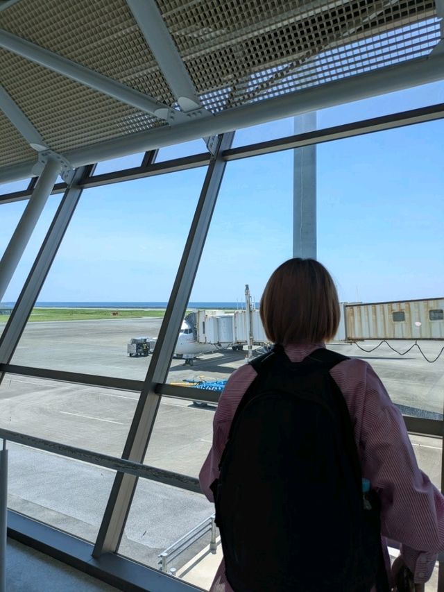 久米島旅のはじまりはここから✈️久米島空港！