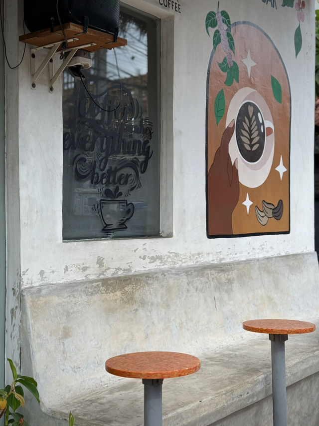 A whimsical childlike cafe in Kuta