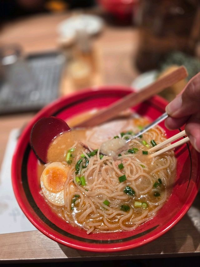 해외여행 삿포로 새우 라멘 맛집 에비소바 이치겐 신치토세 공항점 