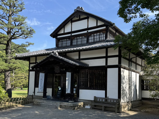 일본 다카마쓰 리쓰린공원 카페 Garden Cafe Ritsurin