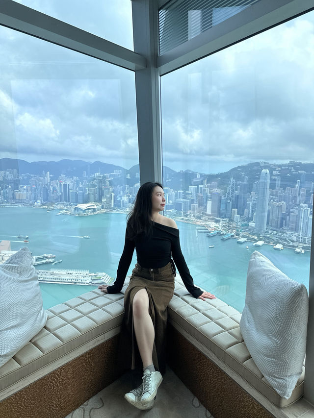 香港麗思卡爾頓酒店🏨112樓