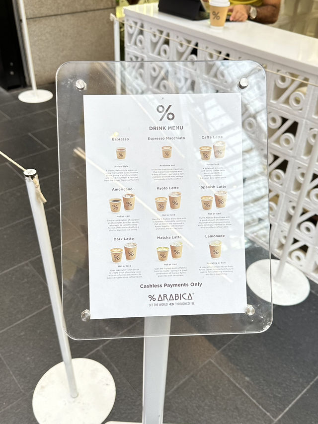 Minimalist Cup, Maximalist Damage : % Arabica 