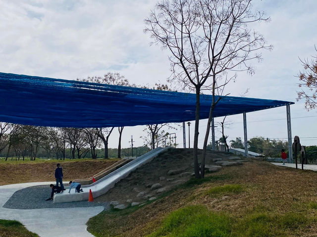 雲林 虎尾632高地公園 童趣可愛虎爺造型 好看又好玩！