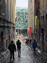 Vibrant Graffiti Art Lane 