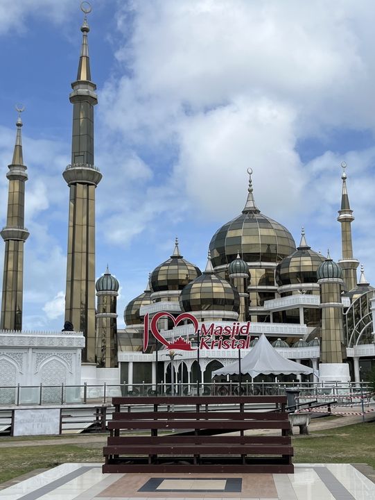 ✨ Crystal Mosque, Terengganu: Where Faith Meets Glass & Sky 🌊🌙
