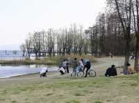One fine day at Erhai lake in Dali!