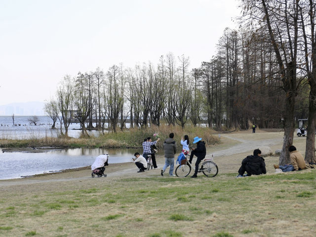 One fine day at Erhai lake in Dali!