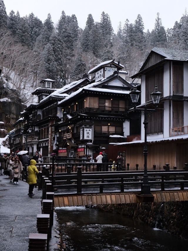 ❄️下著雪的銀山溫泉♨️此生難忘