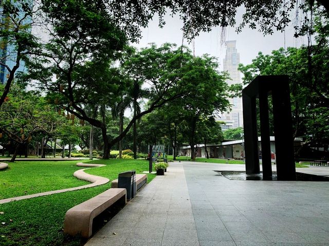 Stillness in Makati’s Ayala Triangle Gardens
