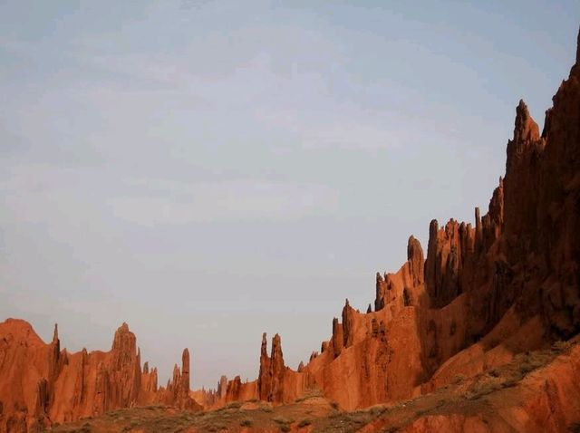 Red Rocks and Chill Vibes at the Red Stone Forest in Xinjiang