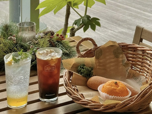 제주 새별오름 근처에 위치한 800평 규모의 대형카페 ‘제주당’🍊