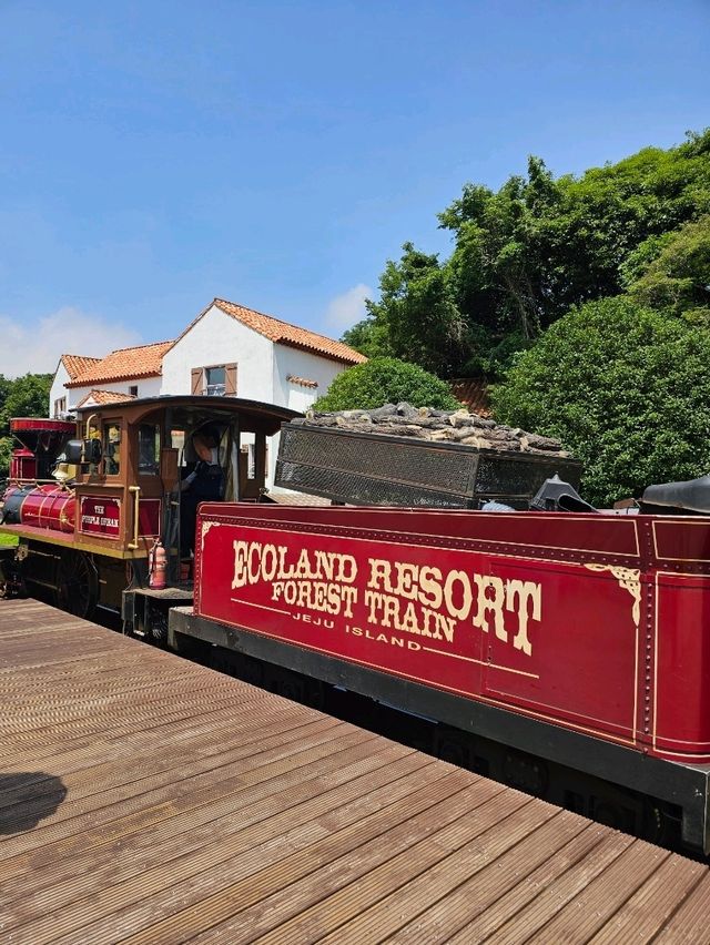 「森を走る列車で、自然のワンダーランドへ🚂🌿 Ecoland