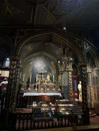 モントリオール🇨🇦 モントリオール・ノートルダム聖堂 ⛪️