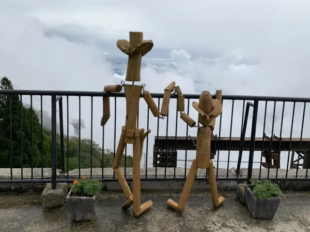 在琵琶湖觀景台帶着遺憾離開