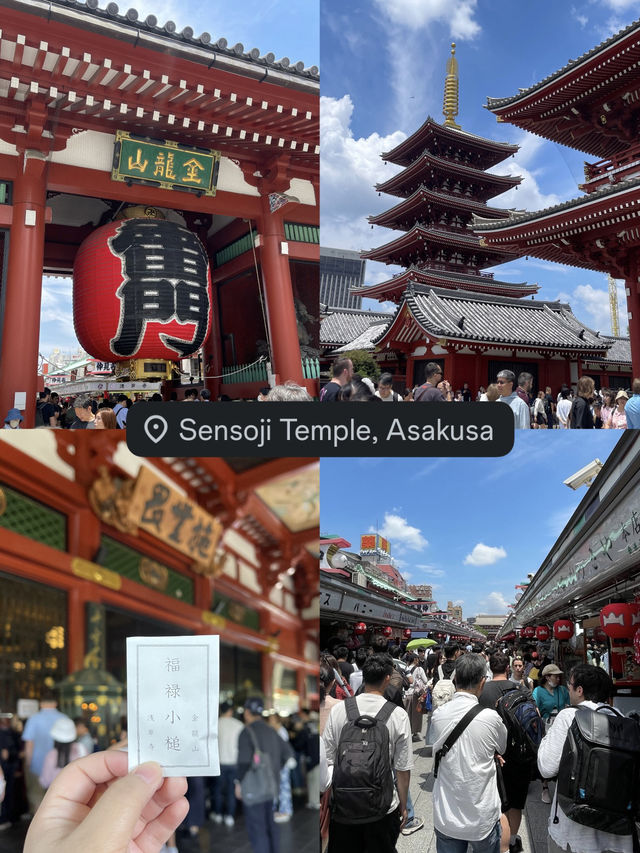 ไปไหว้พระที่วัด Sensoji Asakusa กันค่ะ 🙏🏻🇯🇵