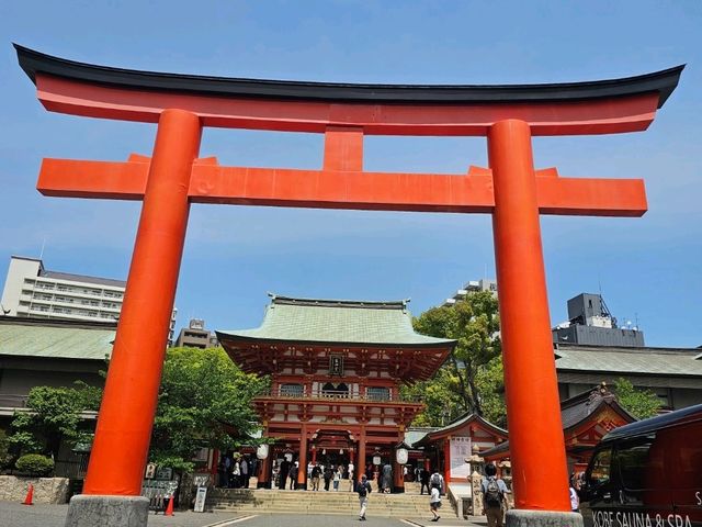 神戶生田神社晴天漫步 神戶生田神社晴天漫步