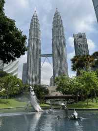 📍 Petronas Twin Towers + KLCC Park ✨