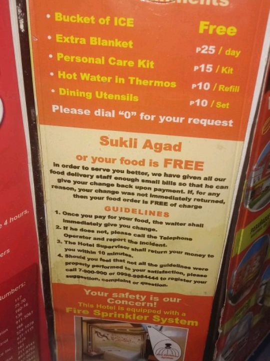 ホテル周辺に何でも有り！！