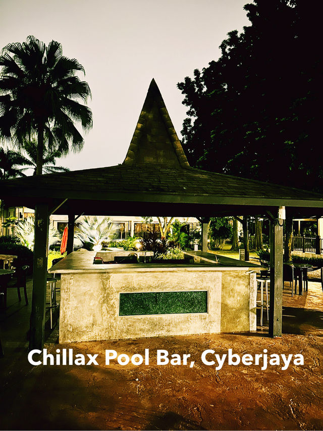 Unwind at Chillax Pool Bar, Cyberview Resort & Spa