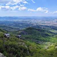 Scenic Heights with Dajti Express in Tirana