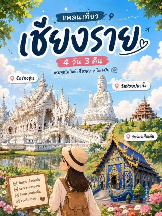 🌿 Chiang Rai 4-day, 3-night itinerary