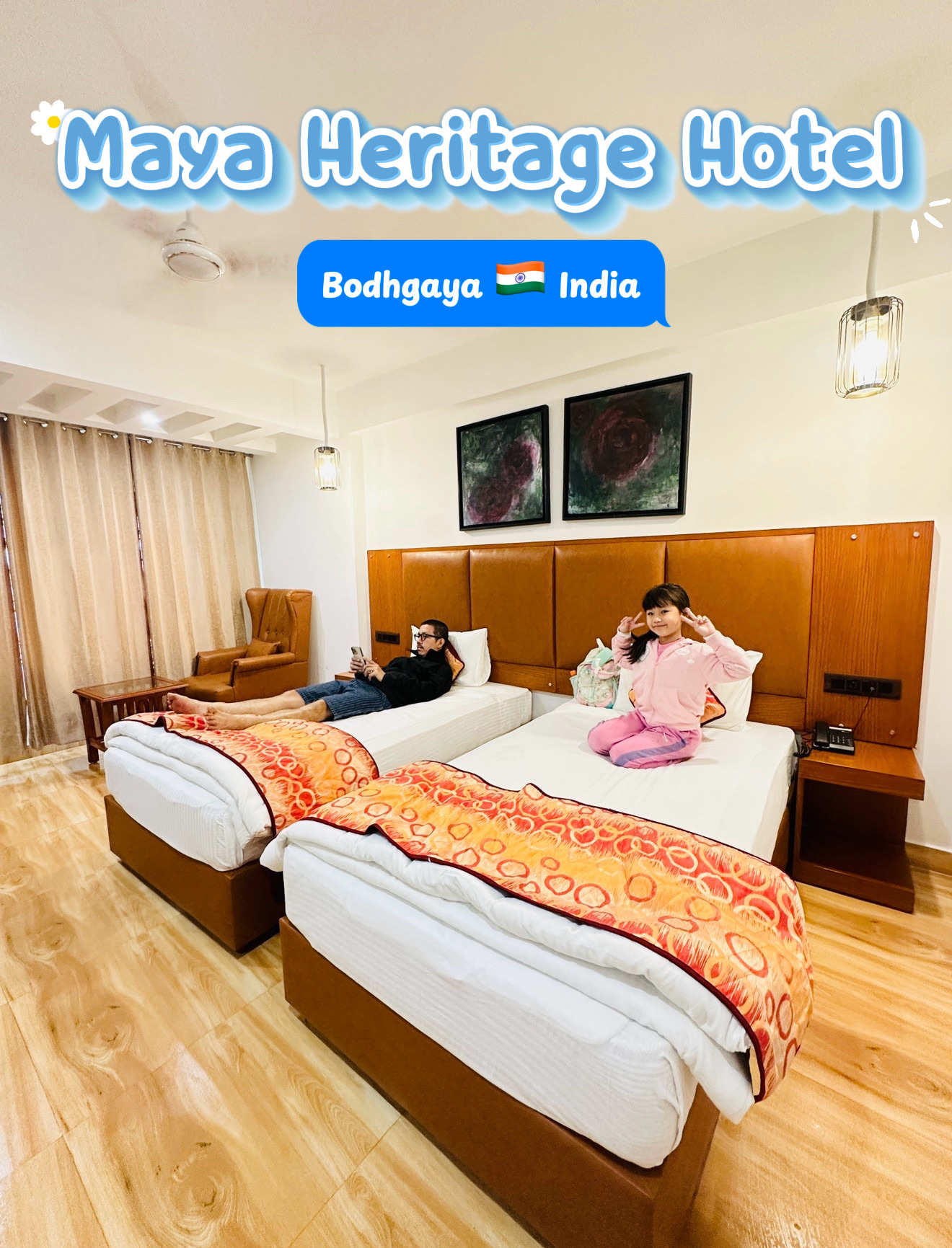 Review 🌟🌟🌟 3-star hotel near Bodh Gaya, India 🇮🇳