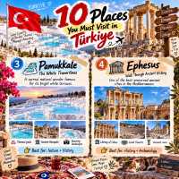 🇹🇷 10 Places You Must Visit in Türkiye ✈️