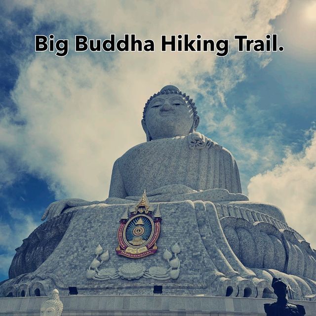 Hiking Up To Big Buddha, Phuket, Thailand.