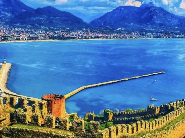 Amazing Eastern Mediterranean View of Alanya 