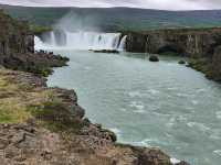 Hiking to spectacular Goðafoss 🗺️