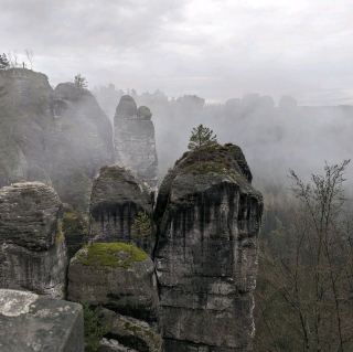 從頂部眺望的壯麗景色