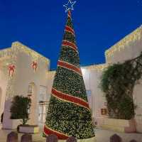 Christmas Tree at Auchan Shopping Center in Taranto