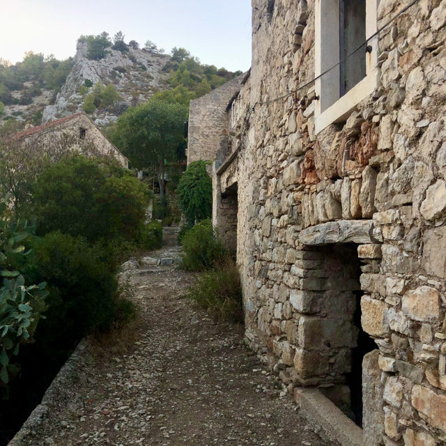 Exploring an abandoned village frozen in time