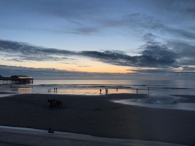 Blackpool’s sunset 