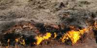 🔥 Discover the Eternal Flames of Yanar Dag, Azerbaijan! 🔥