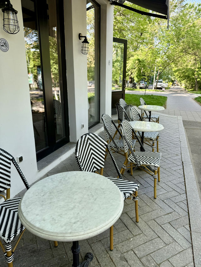 Spring Vibes at cafeteria in Almaty