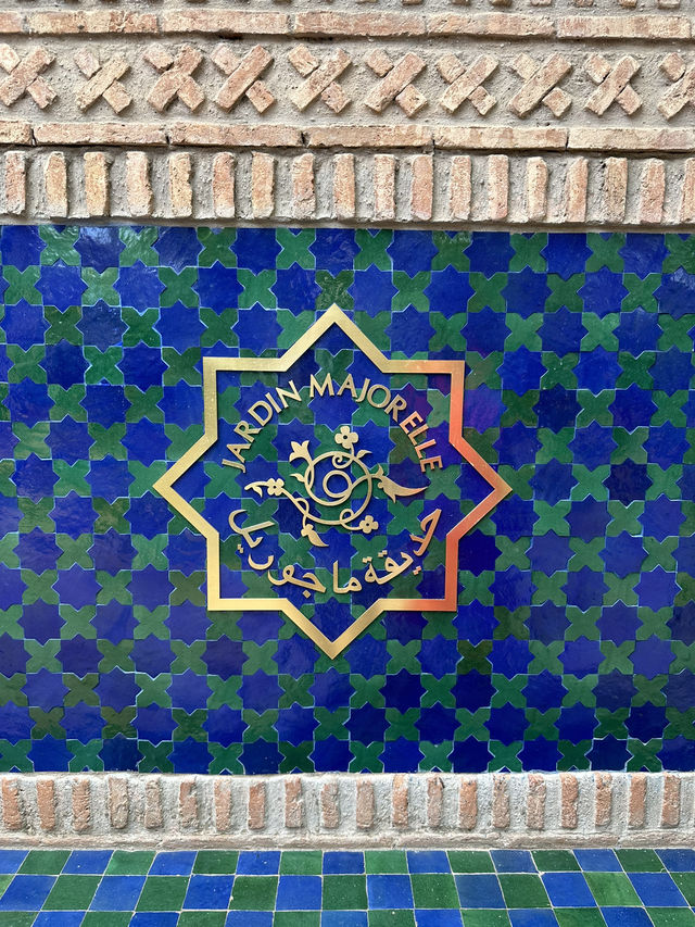 The Majorelle Garden in Marrakech is a true bliss for lovers of nature and art.